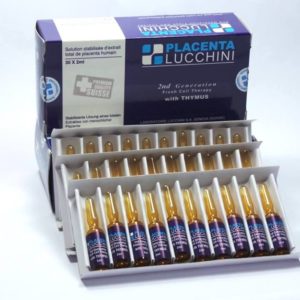 PLACENTA, LUCCHINI, 2ND, GENERATION, FRESH, CELL, THERAPY, WITH THYMUS, INJECTION