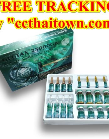 GLUTAX, 23000GK, DNA, GLUTOKINES, GLUTATHIONE, SKIN, WHITENING