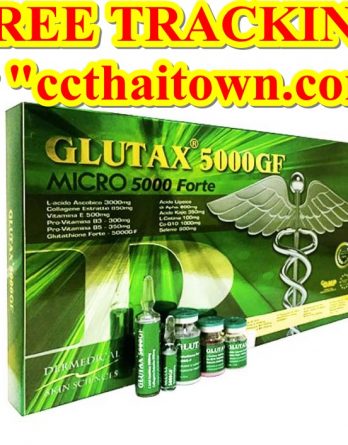 GLUTAX, 5000GF, MICRO, 5000 FORTE, GLUTATHIONE, Injection, by www.ccthaitown.com, ccthaitown, glutax5000gf, glutax 5000gf