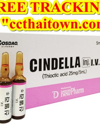 CINDELLA, INJECTION, ALA, THIOCTIC ACID, ANTI OXIDANT, ANTI, AGING, WHITE, GLUTATHIONE, injection, by,www.ccthaitown.com