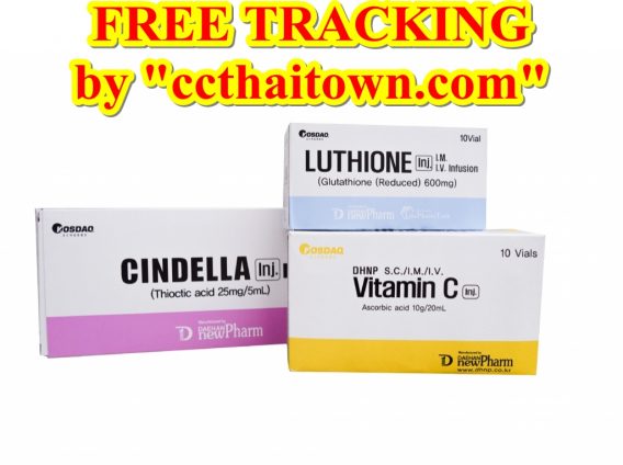 SET, CINDELLA, WHITENING, GLUTAX, GLUTA, GLUTATHIONE, SUPER, WHITE, SKIN, INJECTION, VITAMIN, C Injection, by www.ccthaitown.com