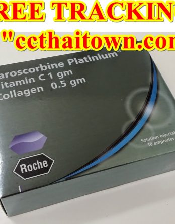 NEW ROCHE LAROSCORBINE PLATINIUM VITAMIN C 1.5 gm + COLLAGEN 0.5 gm INJECTION by www.ccthaitown.com