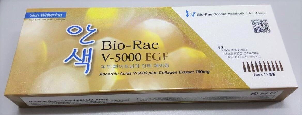 BIO-RAE V-5000 EGF COLLAGEN (KOREA) INJECTION by www.ccthaitown.com