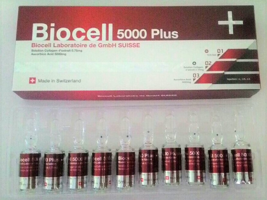 BIOCELL 5000 PLUS  VITAMIN C & COLLAGEN (SWISS) by "www.ccthaitown.com"