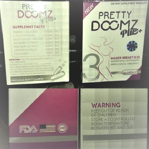 PRETTY DOOMZ PLUS+ BIGGER BREAST SIZE WHITENING ANTI-AGING