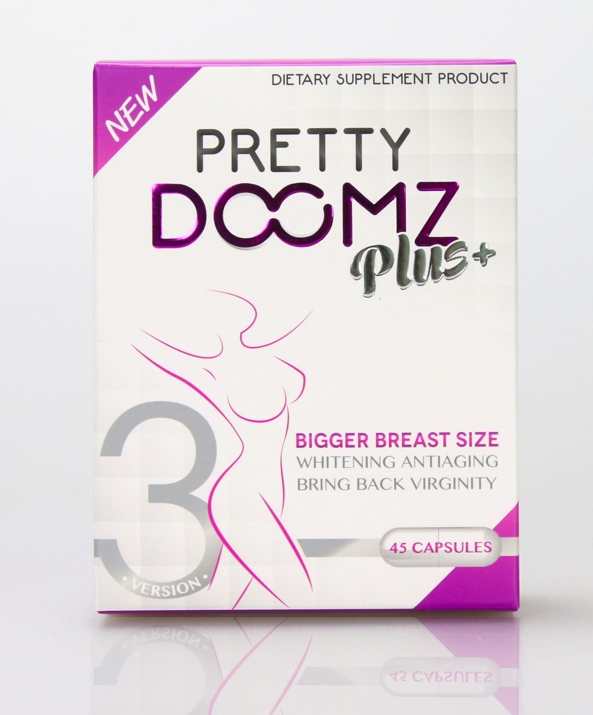 PRETTY DOOMZ PLUS+ BIGGER BREAST SIZE WHITENING ANTI-AGING 