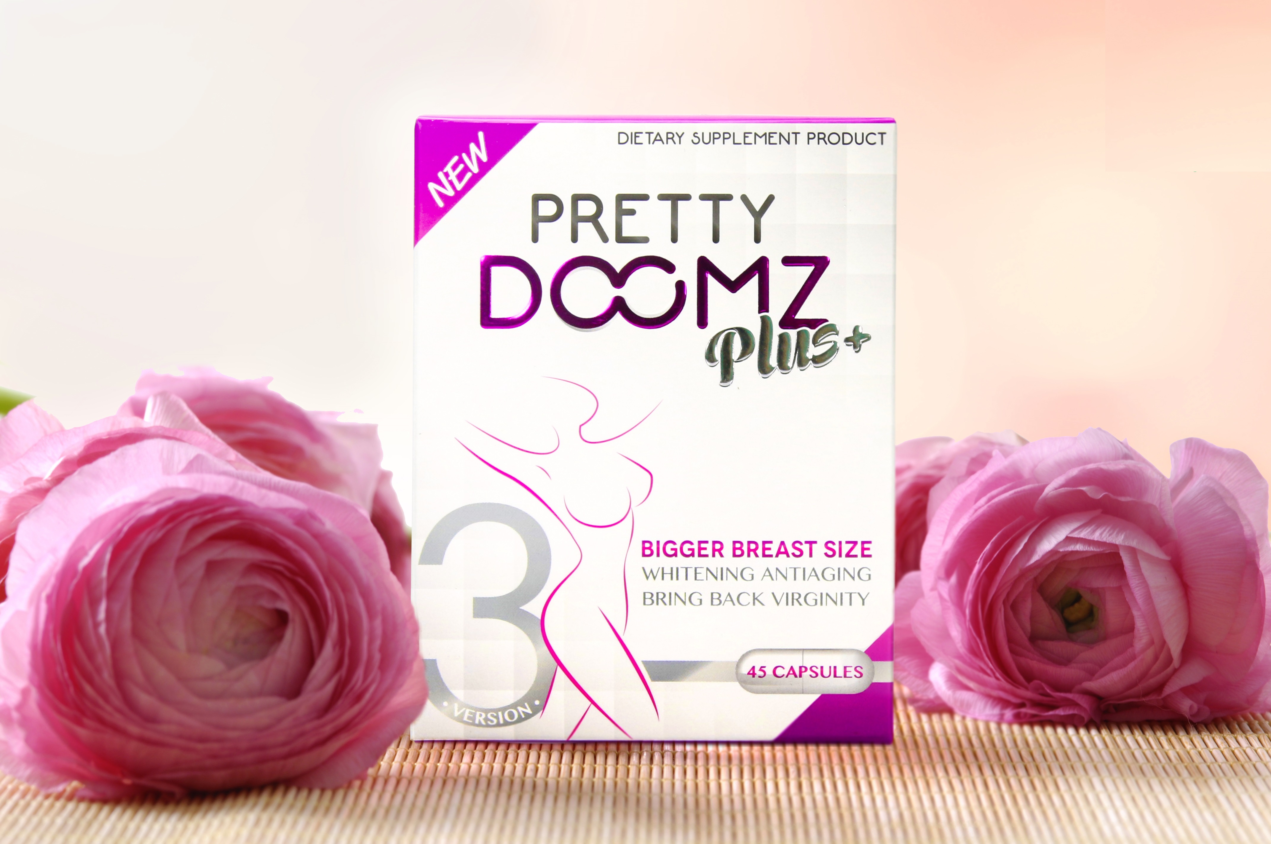 PRETTY DOOMZ PLUS+ BIGGER BREAST SIZE WHITENING ANTI-AGING 