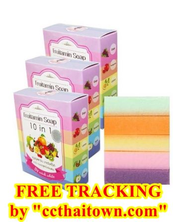 100 g FRUITAMIN SOAP 10 IN 1 WHITENING BRIGHTENING (WINK WHITE BRAND)