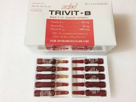 TRIVIT - B B12 COMPLEX Injection by www.ccthaitown.com