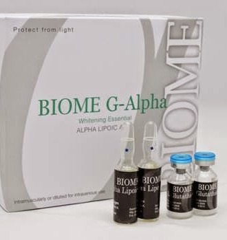 BIOME G-ALPHA WHITENING ESSENTIAL GLUTATHIONE WHITE SKIN ALPHA LIPOIC ACID INJECTION