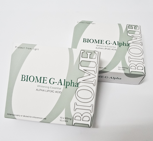 BIOME G-ALPHA WHITENING ESSENTIAL GLUTATHIONE WHITE SKIN ALPHA LIPOIC ACID INJECTION