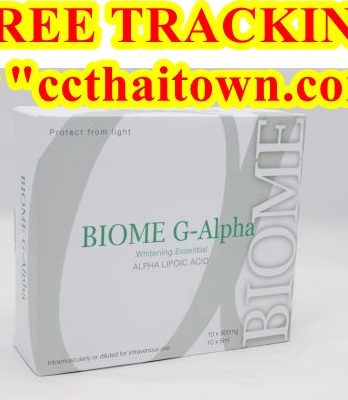 BIOME G-ALPHA WHITENING ESSENTIAL GLUTATHIONE WHITE SKIN ALPHA LIPOIC ACID INJECTION by "www.ccthaitown.com"