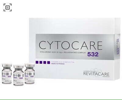 CYTOCARE 532 HYALURONIC 32 mg REJUVENATING COMPLEX SKIN BOOSTER GLUTATHIONE WHITE REVITACARE by "www.ccthaitown.com"