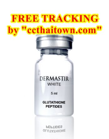 DERMASTIR – WHITE STERILE 5 ml GLUTATHIONE PEPTIDES WHITE GLUTA SKIN WHITENING by "www.ccthaitown.com"