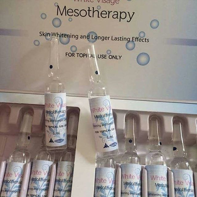 MESOTHERAPY WHITE VISAGE BEARBERRY EXTRACT GLUTATHIONE SKIN WHITENING GLUTA by "www.ccthaitown.com"