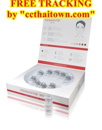 DERMASTIR – WHITE STERILE 1 box (10 x 5 ml) GLUTATHIONE PEPTIDES WHITE GLUTA SKIN WHITENING by "www.ccthaitown.com"