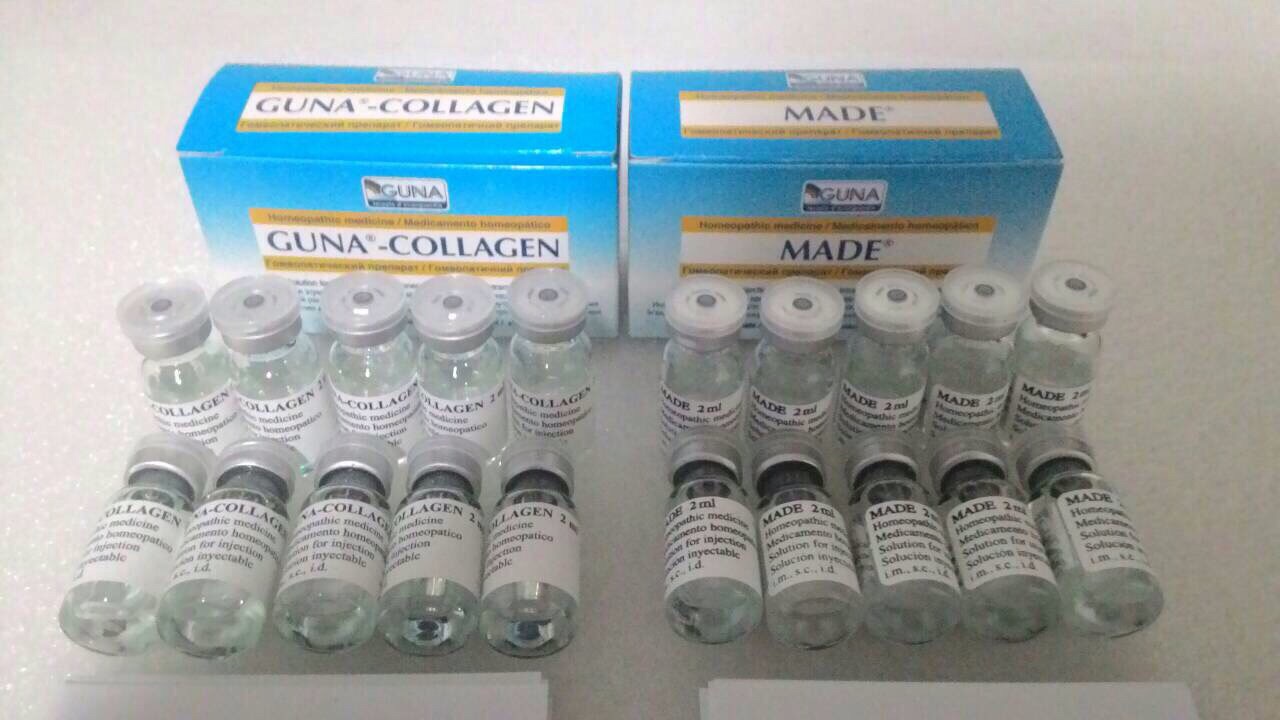 MADE GUNA COLLAGEN HOMEOPATHY SET (ITALY) by "www.ccthaitown.com"