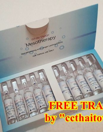 MESOTHERAPY WHITE VISAGE BEARBERRY EXTRACT GLUTATHIONE SKIN WHITENING GLUTA by "www.ccthaitown.com"