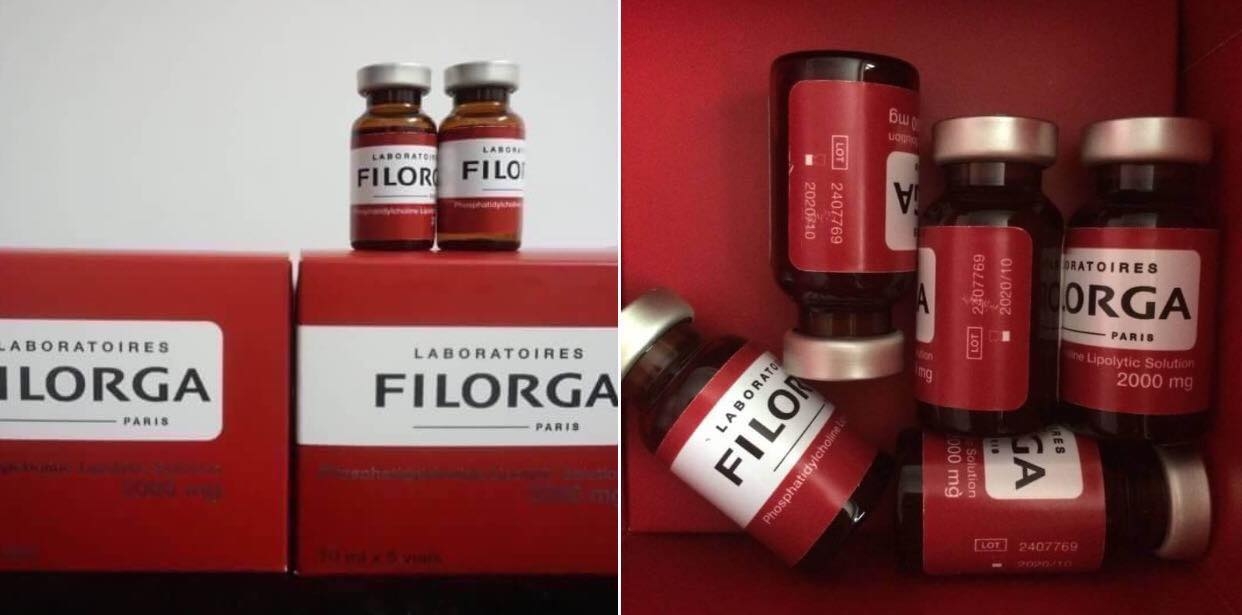RED FILORGA PPC LIPOLYTIC SOLUTION 2000 mg (France) SLIM AND BURN by "www.ccthaitown.com"