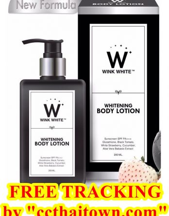 200 ml WINK WHITE BODY WHITE LOTION GLUTA LOTION WHITENING LOTION SKIN by "www.ccthaitown.com"