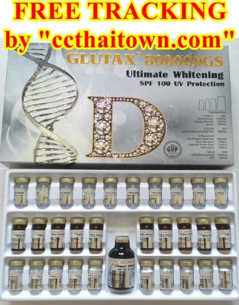 NEW GLUTAX 800000 GS ULTIMATE WHITENING SPF 100 UV PROTECTION GLUTATHIONE SKIN WHITE by "www.ccthaitown.com"