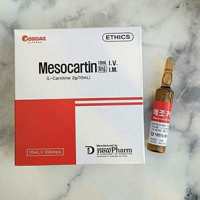 MESOCARTIN L-CARNITINE BURN FAT INTO ENERGY INJECTION by www.ccthaitown.com