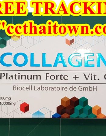 COLLAGEN PLATINUM FORTE + VIT. C BIOCELL BLUE (SWISS) INJECTION by www.ccthaitown.com