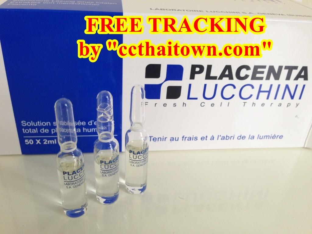 PLACENTA LUCCHINI HUMAN FRESH CELL THERAPY (SWISS) INJECTION by "www.ccthaitown.com"