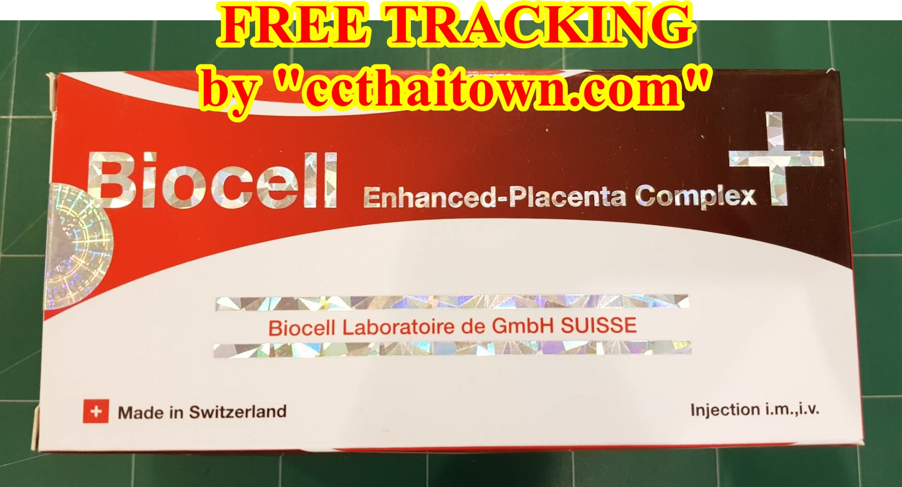 BIOCELL ENHANCED - PLACENTA COMPLEX PLUS+ (SWISS) INJECTION by www.ccthaitown.com