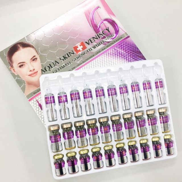 AQUA SKIN VENISCY 6 ULTIMATE STRENGTH WHITENING GLUTATHIONE COLLAGEN SKIN by "www.ccthaitown.com"