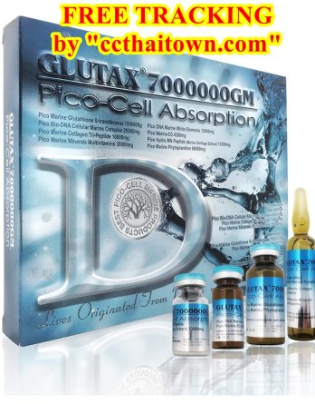 NEW GLUTAX 7000000 GM PICO-CELL ABSORPTION WHITENING GLUTATHIONE SKIN by "www.ccthaitown.com"