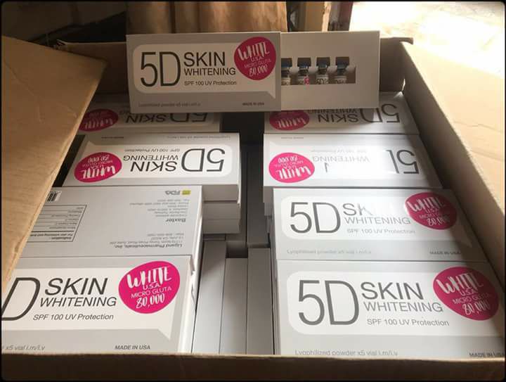 5D WHITE USA MICRO GLUTA 80000mg GLUTATHIONE SKIN WHITENING by "www.ccthaitown.com"