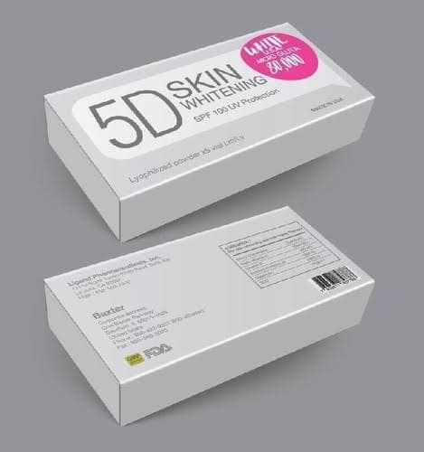 5D WHITE USA MICRO GLUTA 80000mg GLUTATHIONE SKIN WHITENING by "www.ccthaitown.com"