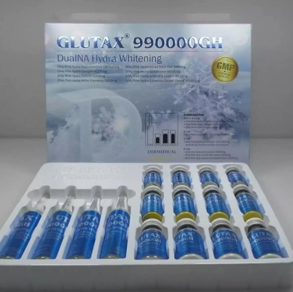 GLUTAX 990000 GH DUALNA HYDRA GLUTATHIONE SKIN WHITENING INJECTION by www.ccthaitown.com