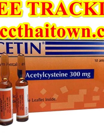 ACETIN 300MG N-ACETYL CYSTEINE (GLUTATHIONE PRECURSOR)﻿ WHITE GLUTATHIONE INJECTION by www.ccthaitown.com