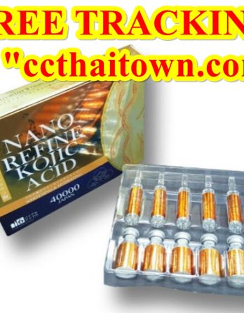 NANO REFINE KOJIC ACID (JAPAN) WHITENING GLUTATHIONE INJECTION by www.ccthaitown.com