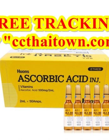 HUONS ASCORBIC ACID PURE VITAMIN C (50 ampoules) KOREA INJECTION by "www.ccthaitown.com"