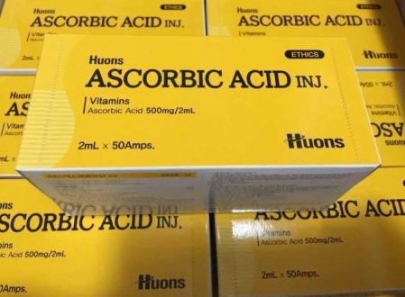 HUONS ASCORBIC ACID PURE VITAMIN C (50 ampoules) KOREA INJECTION by "www.ccthaitown.com"