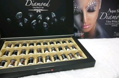 AQUA SKIN DIAMOND ULTRA WHITE F-30 30,000 MG WHITENING GLUTATHIONE SKIN (SWISS) INJECTION by www.ccthaitown.com