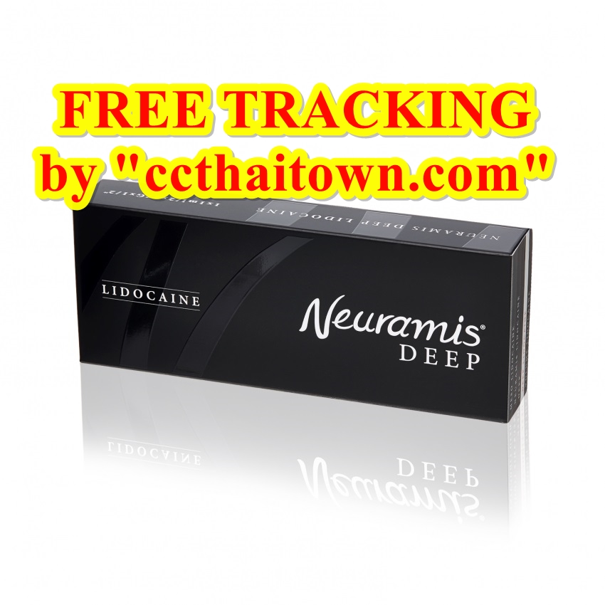 NEURAMIS DEEP BLACK BOX (LIDOCAIN) CROSS-LINKED HYALURONIC ACID MIXED WITH ANESTHETIC by "www.ccthaitown.com" 
