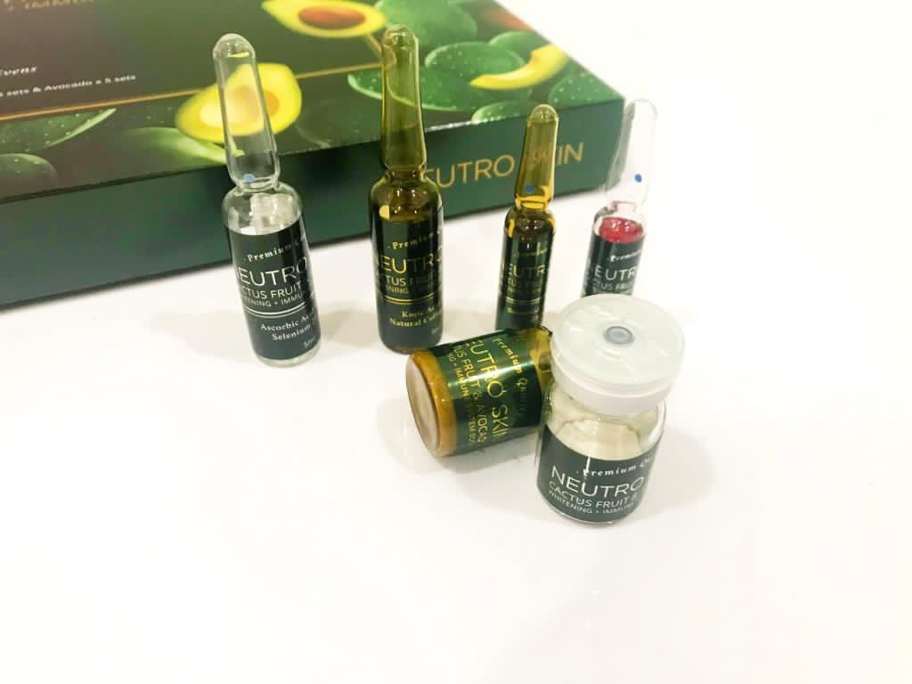 NEW!! NEUTRO SKIN CACTUS FRUIT & AVOCADO (WHITENING + IMMUNE SYSTEM BOOST) INJECTION by "www.ccthaitown.com"