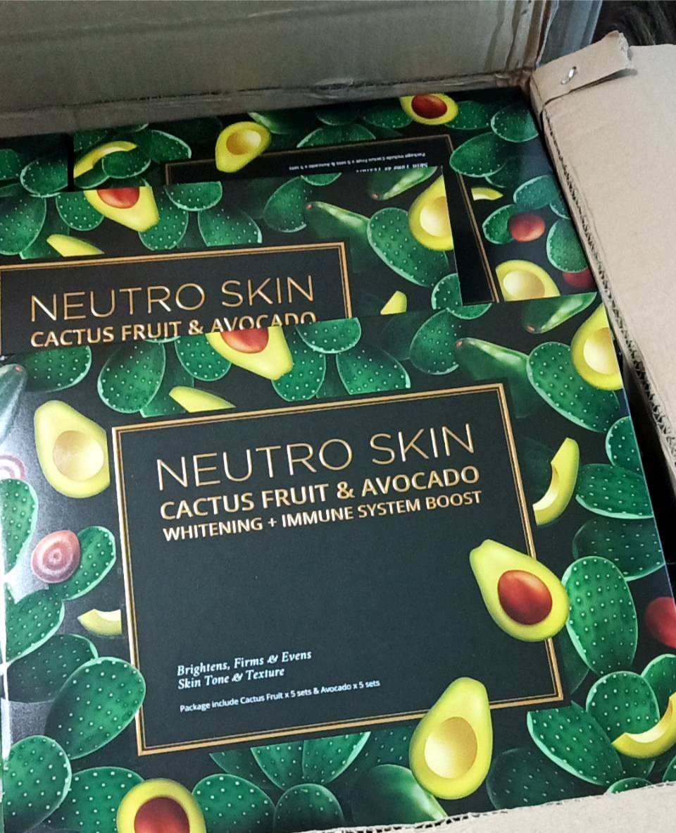 NEW!! NEUTRO SKIN CACTUS FRUIT & AVOCADO (WHITENING + IMMUNE SYSTEM BOOST) INJECTION by "www.ccthaitown.com"