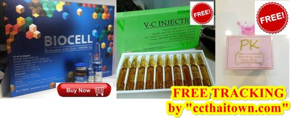 BEST OFFER: {Set 3} BIOCELL RENOVATION 1000000 MG + FREE V-C INJECTION + WHITENING SOAP (3 PCS.) by www.ccthaitown.com