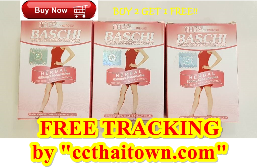 SALE! BUY 2 GET 1!! FREE BASHI QUICK SLIMMING CAPSULES LOSE WEIGHT (PINK BOX) 30 CAPS by "www.ccthaitown.com"