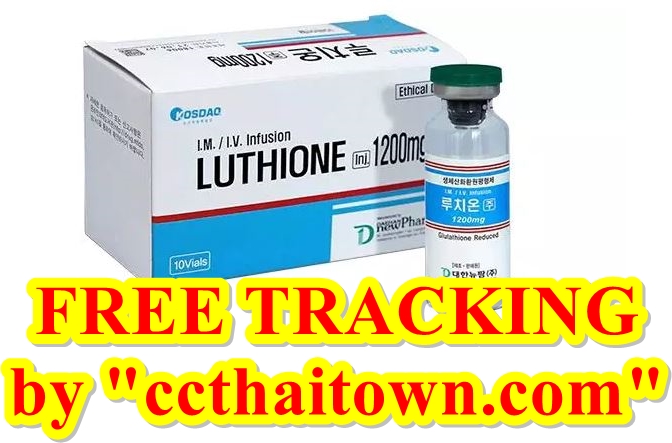 LUTHIONE GLUTATHIONE WHITENING 1200 MG GLUTA WHITE BRIGHT SKIN Injection by www.ccthaitown.com