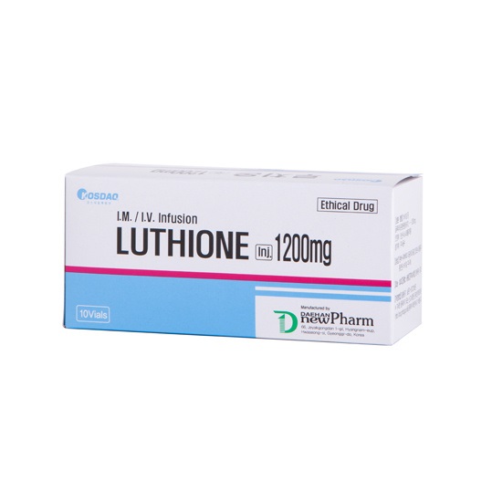 LUTHIONE GLUTATHIONE WHITENING 1200 MG GLUTA WHITE BRIGHT SKIN Injection by www.ccthaitown.com