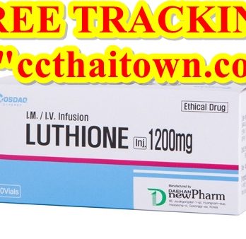 LUTHIONE GLUTATHIONE WHITENING 1200 MG GLUTA WHITE BRIGHT SKIN Injection by www.ccthaitown.com