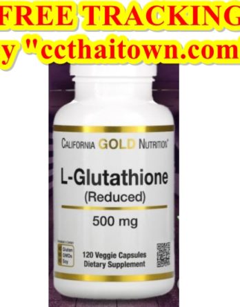 L-GLUTATHIONE (REDUCED) 500 MG CALIFORNIA GOLD NUTRITION (120 CAPSULES)