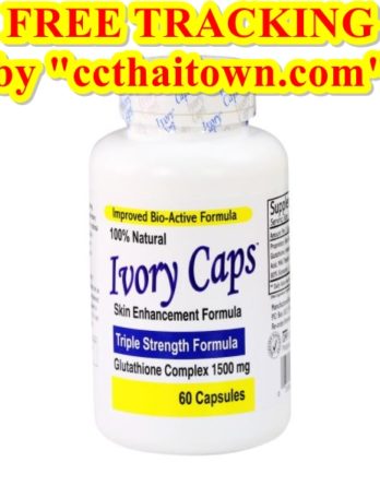 IVORY CAPS SKIN WHITENING LIGHTENING 1500MG GLUTATHIONE SUPPORT PILLS by "www.ccthaitown.com"