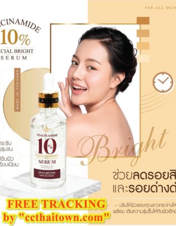 NIACINAMIDE 10% FACIAL BRIGHT SERUM REDUCE SPOT WHITENING FACE by www.ccthaitown.com